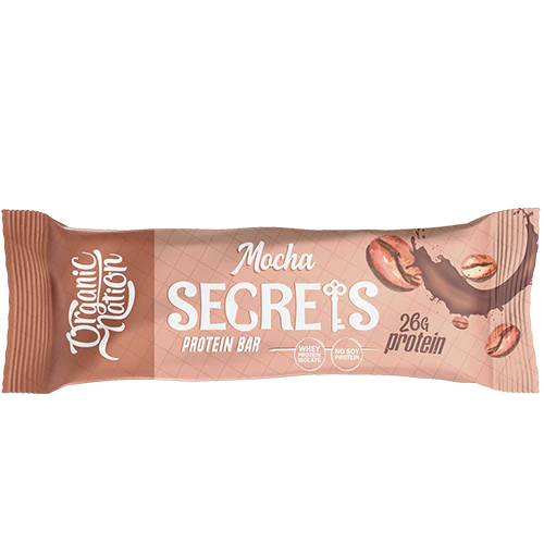 Organic Nation Secrets Protein Bar-1Serv.-70G-Mocha