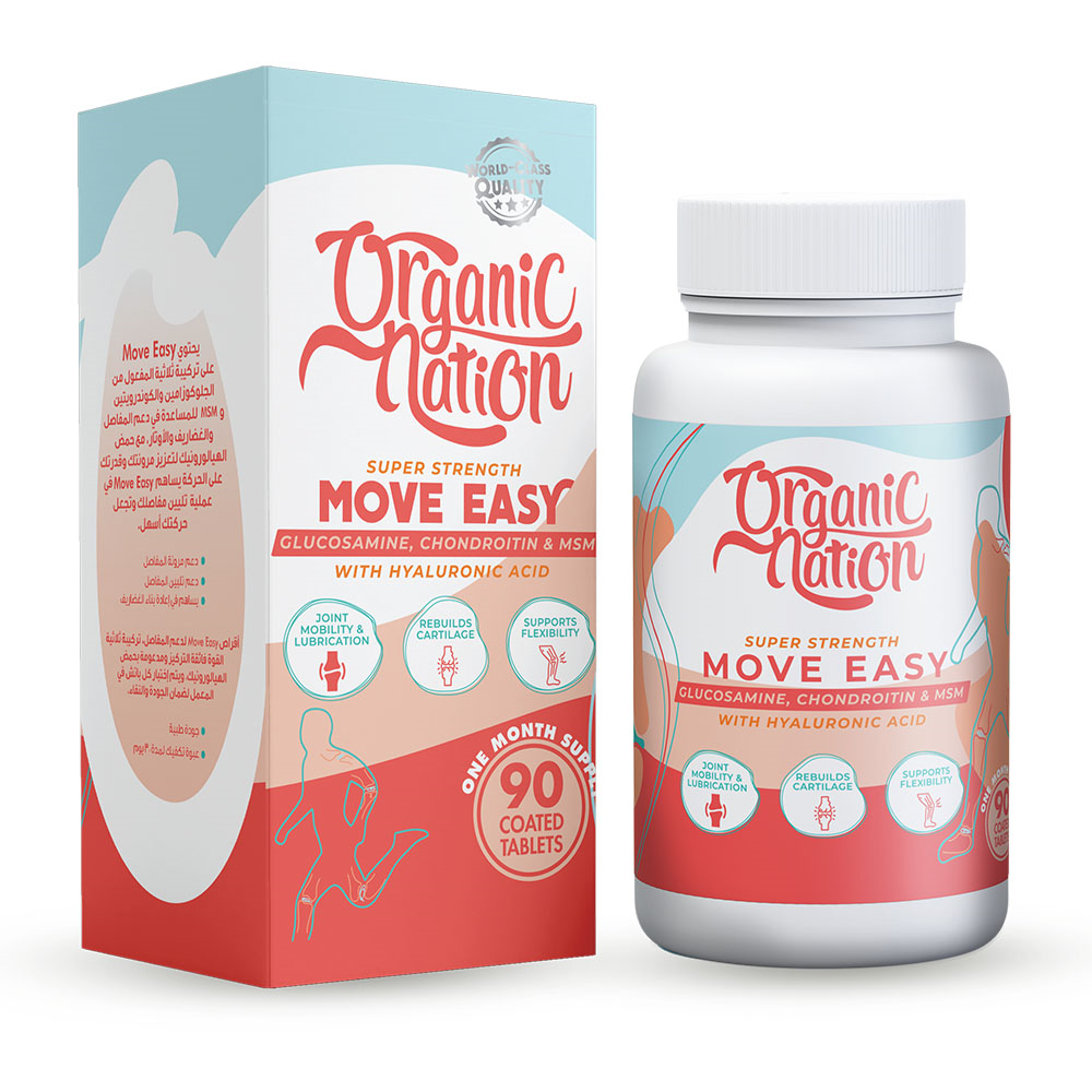 Organic Nation Move master-45Serv.-90Coated Tablets 