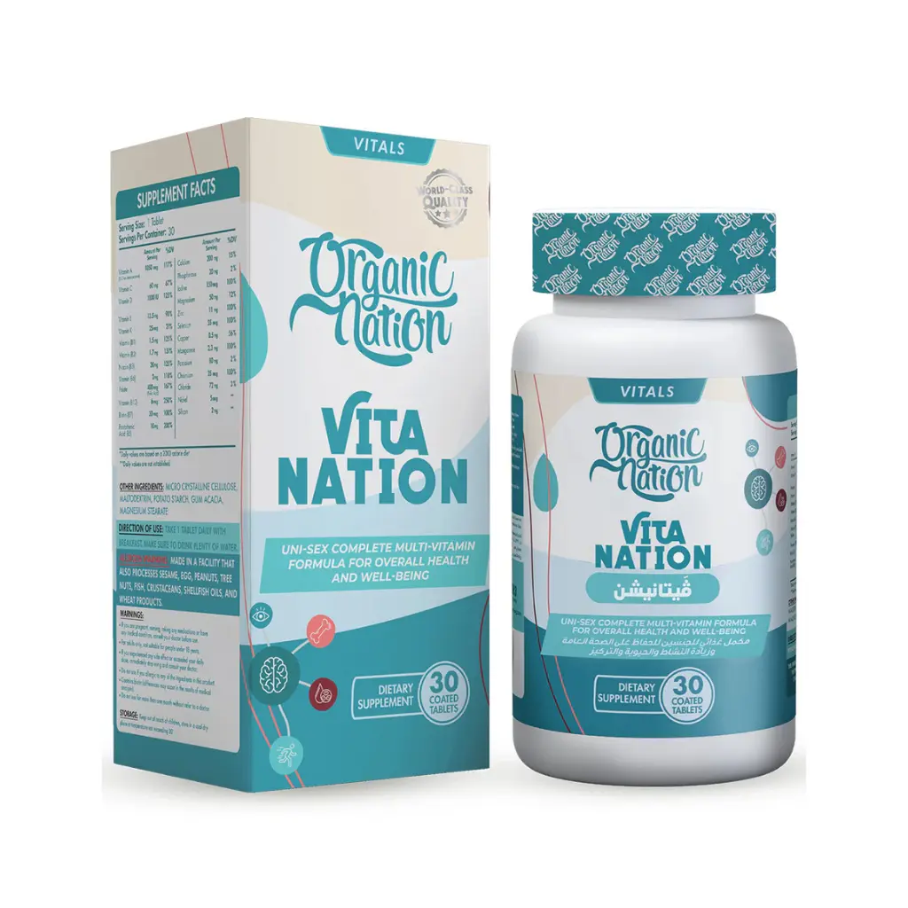 Vitamin Nation-30Serv-30Coated Tablets