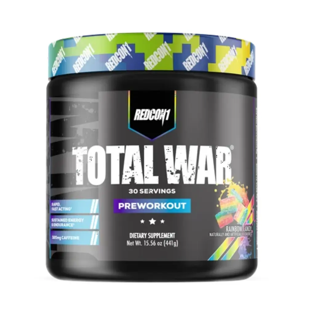Redcon1 Total War Pre-Workout 30 Serv.-Rainbow Candy