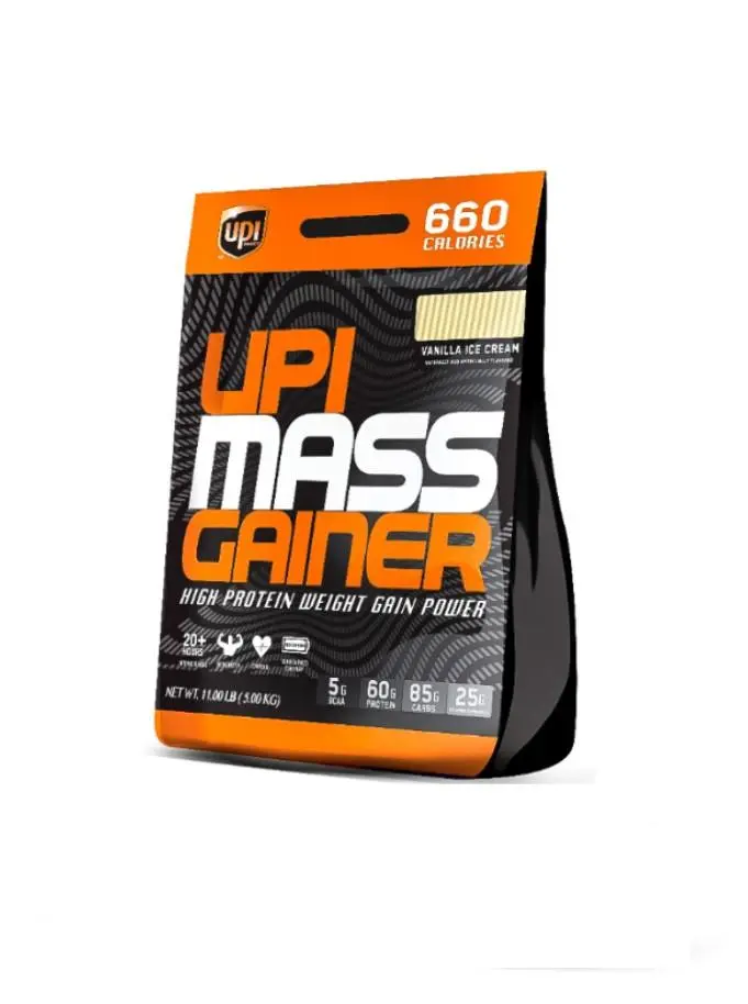 Upi Mass Gainer-30Serv-5Kg-Vanila