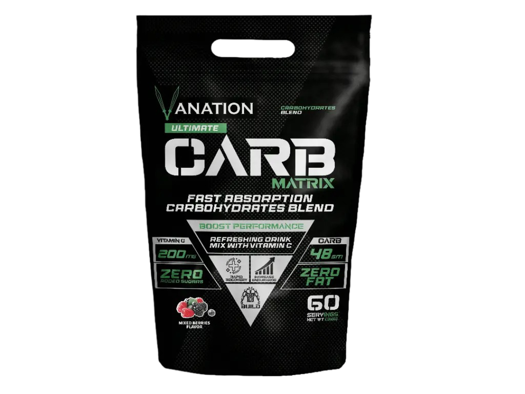 Vanation Carb Matrix with Vitamin C-3Kg-60Serv.-Mixed Berries