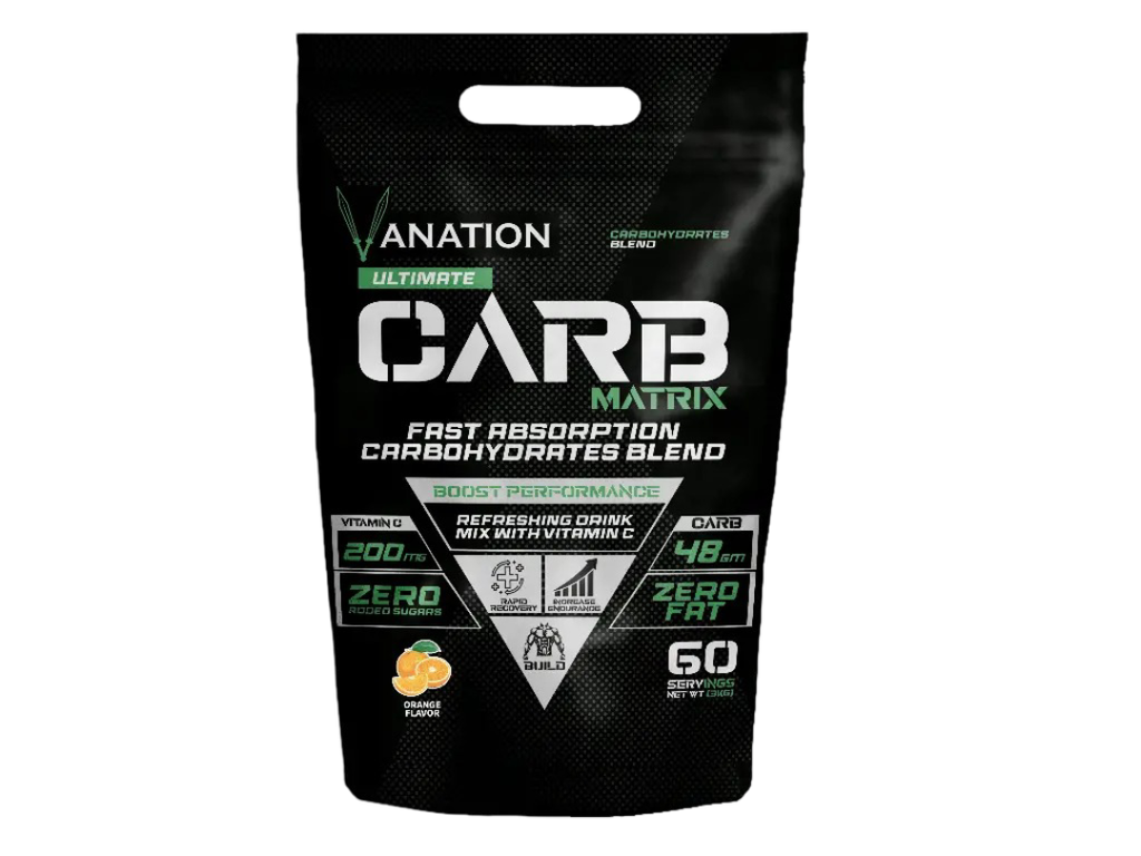 Vanation Carb Matrix With Vitamin C-3Kg-60Serv.-Orange