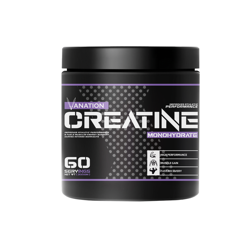 Vanation Creatine Monohydrate-300G-60 Serv.-Unflavored
