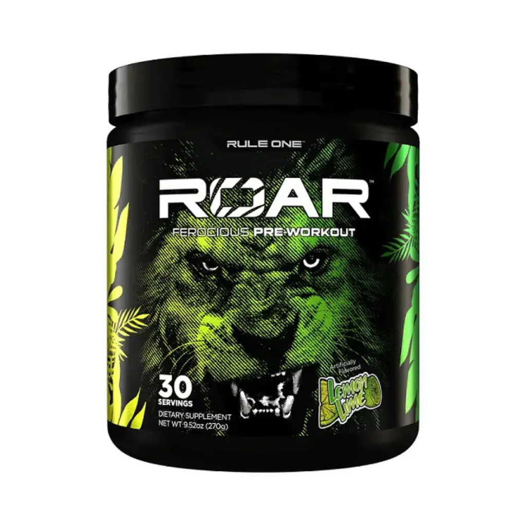 Rule One ROAR Pre-Workout 30 Servings- Lemon Lime