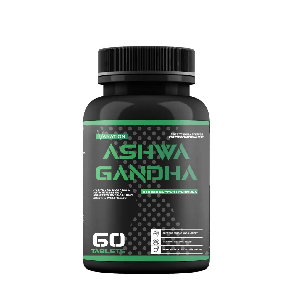 Vanation Ashwagandha-60Tablets-30Servings.