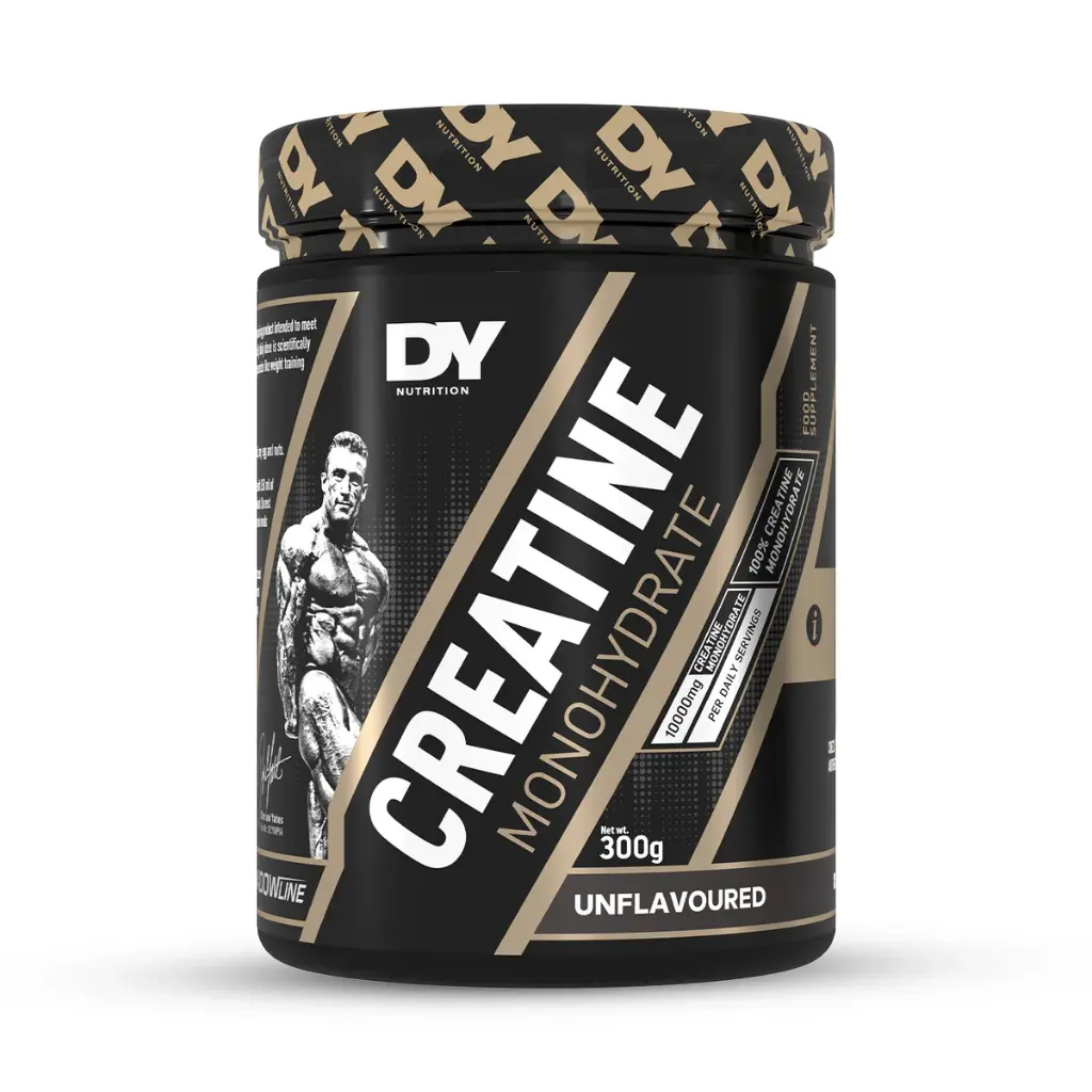 Dy Nutrition Monohydrate Creatine-300G-60Serv.-Unflavored-New Edition 