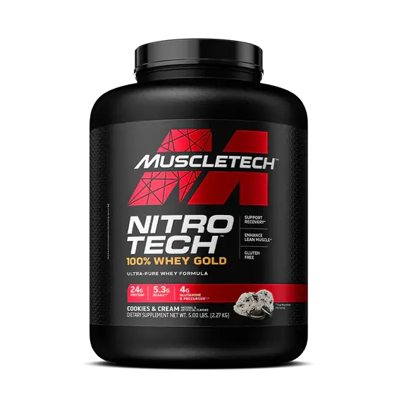 Muscletech Nitrotech 100% Whey Gold-77Serv-2.28KG- Cookies Cream