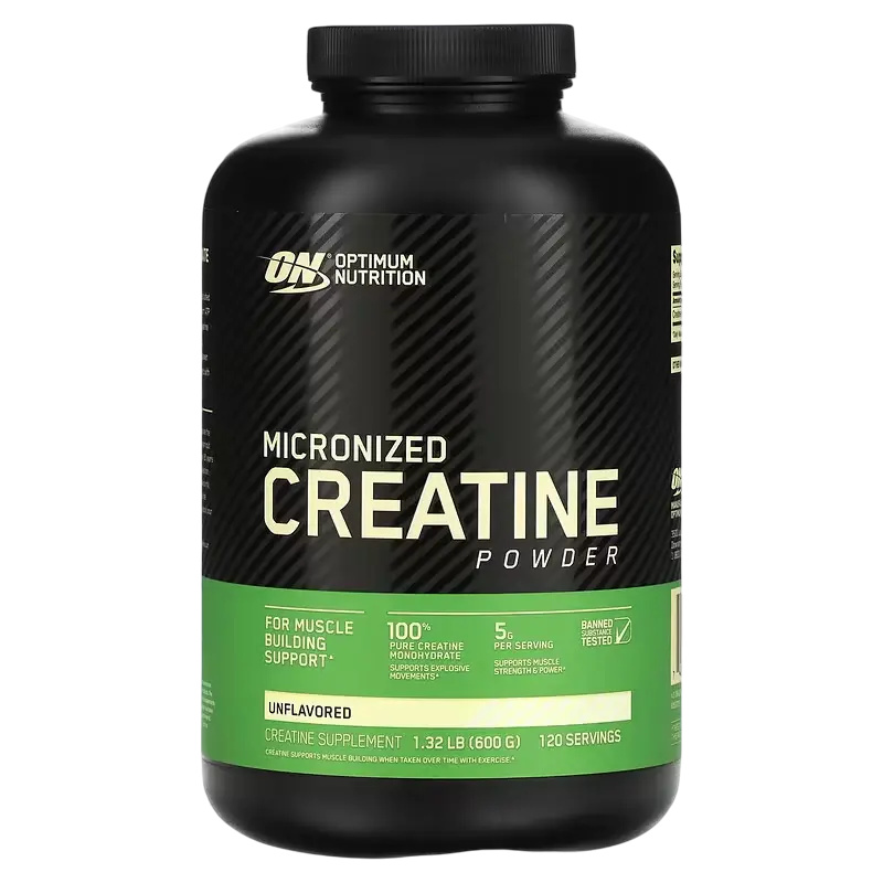 Optimum Nutrition Micronized Creatine 600 G-120 Serv.- Unflavored