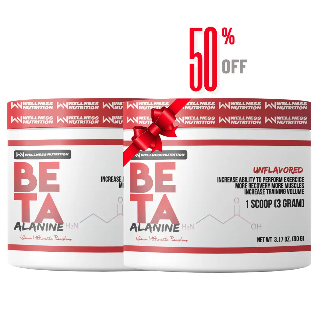 2x Wellness Nutrition Beta Alanine-90G-30serv.-Unflavored