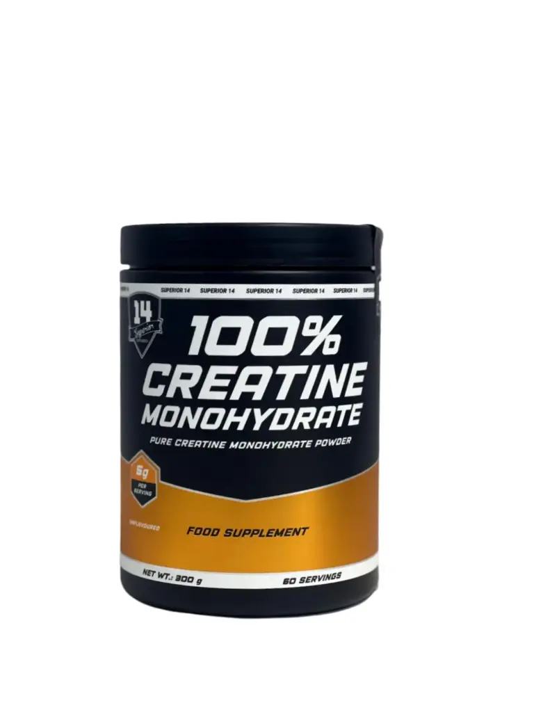 Superior14 -100% Creatine Monohydrate -50 Serv-300g-Orange Flavour