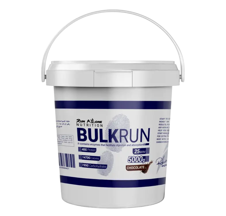 Run Alone Bulk Run Mass Gainer 5 kg-25 Serv.-Chocolate 