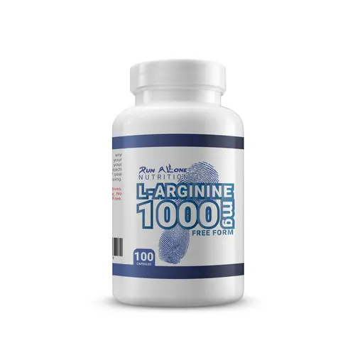Run Alone L-Arginine 1000 mg -100 Capsules