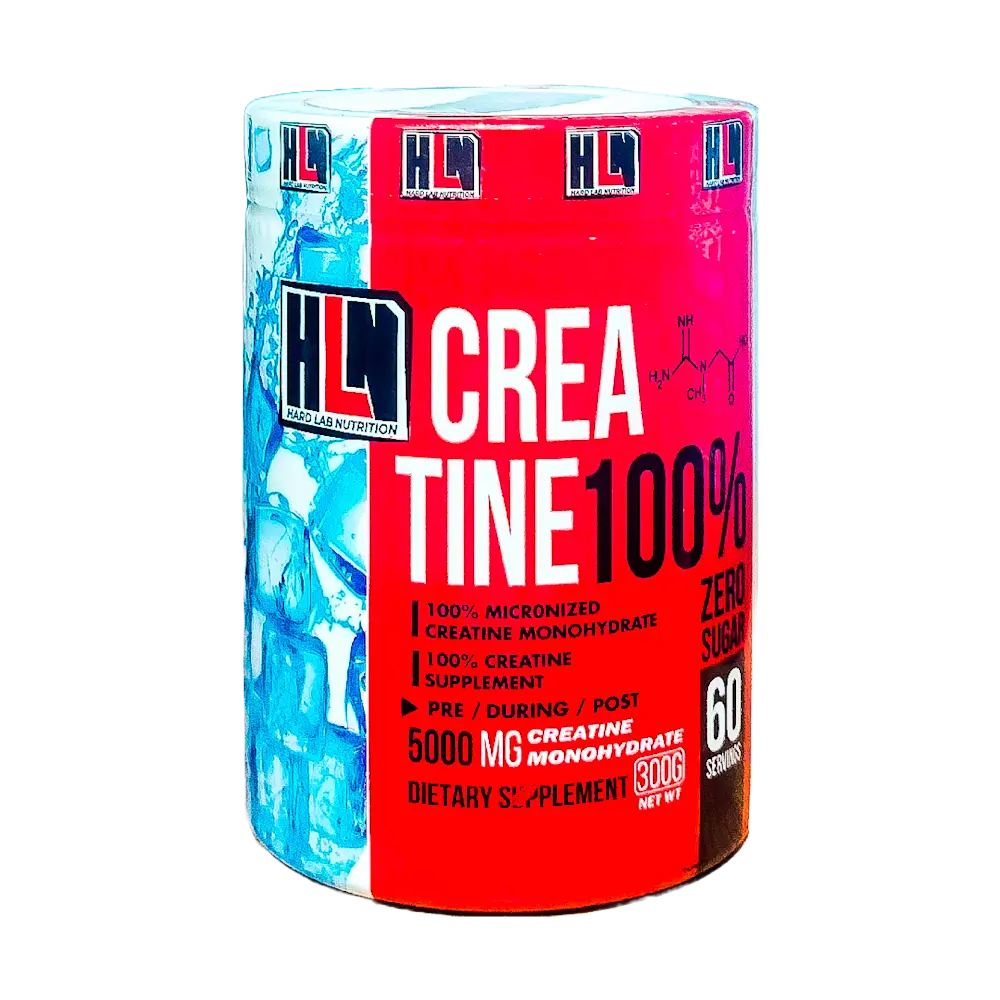 Hard Lab Creatine Monohydrate-300g-60Serv.-Unflavored