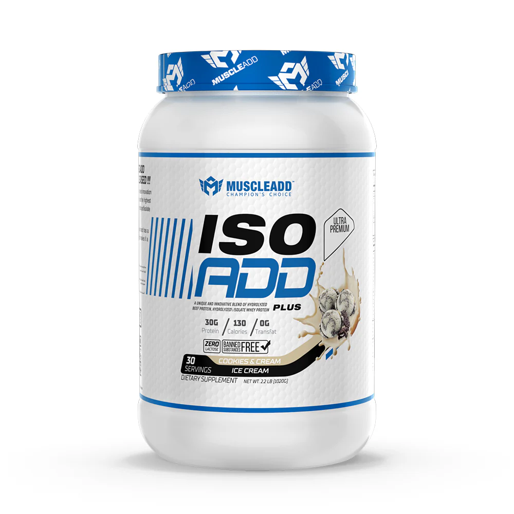 Muscle Add Iso Add Plus -30Serv.- 1080G-Cookies n' Cream
