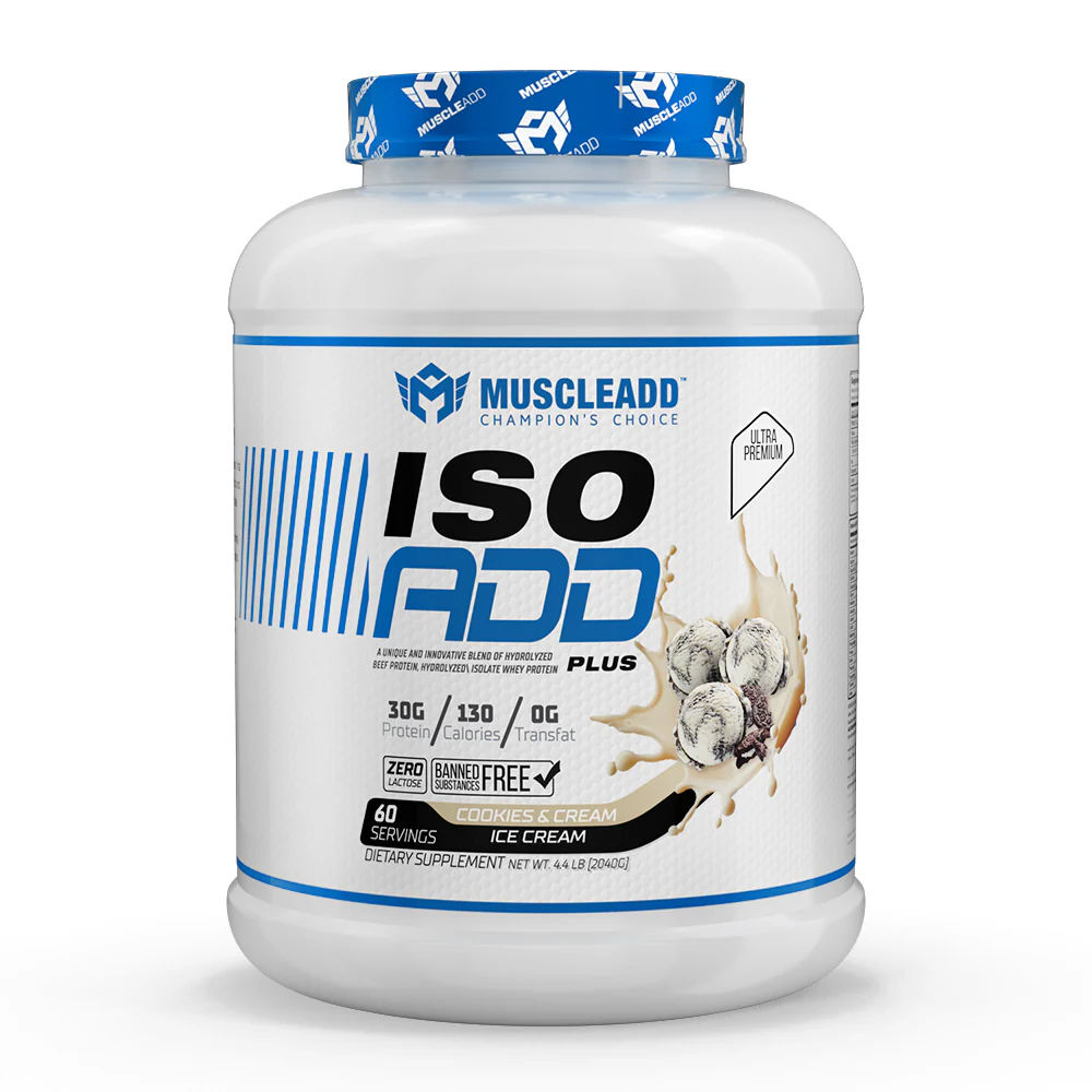 Muscle Add Iso Add Plus -60Serv.- 2040G-Cookies n' Cream
