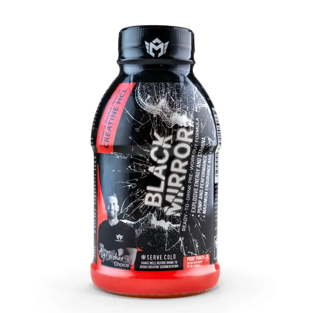 Muscle Add Liquid Black Mirror- 330Ml.-Fruit punch