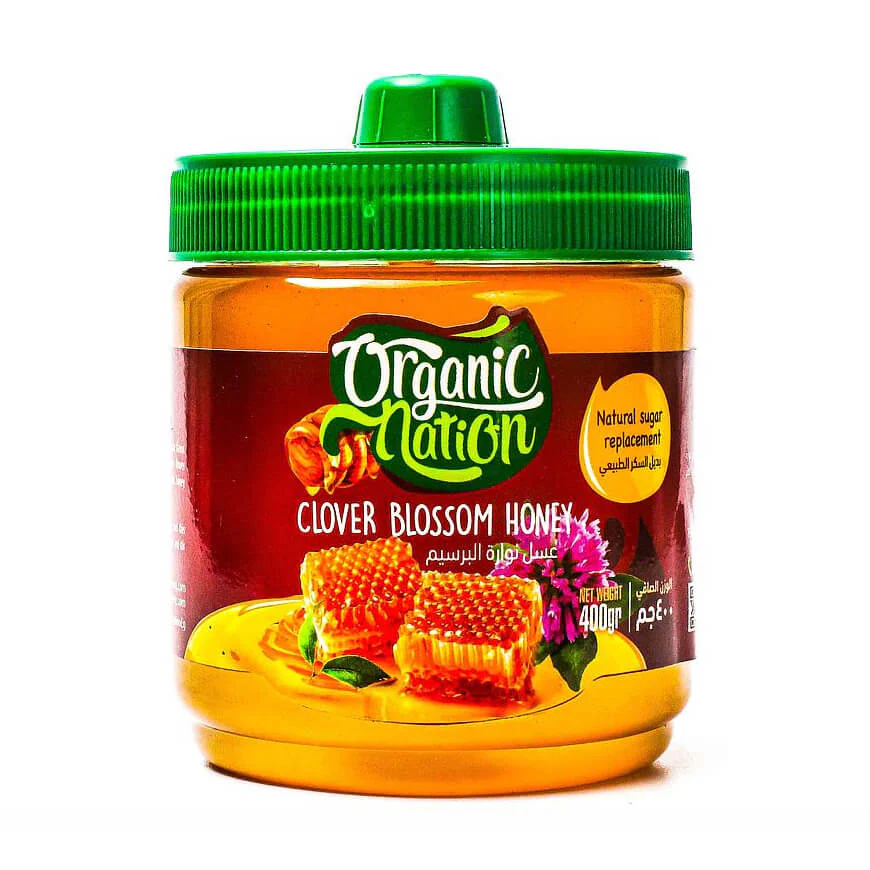 Organic Nation Honey Clover-400G