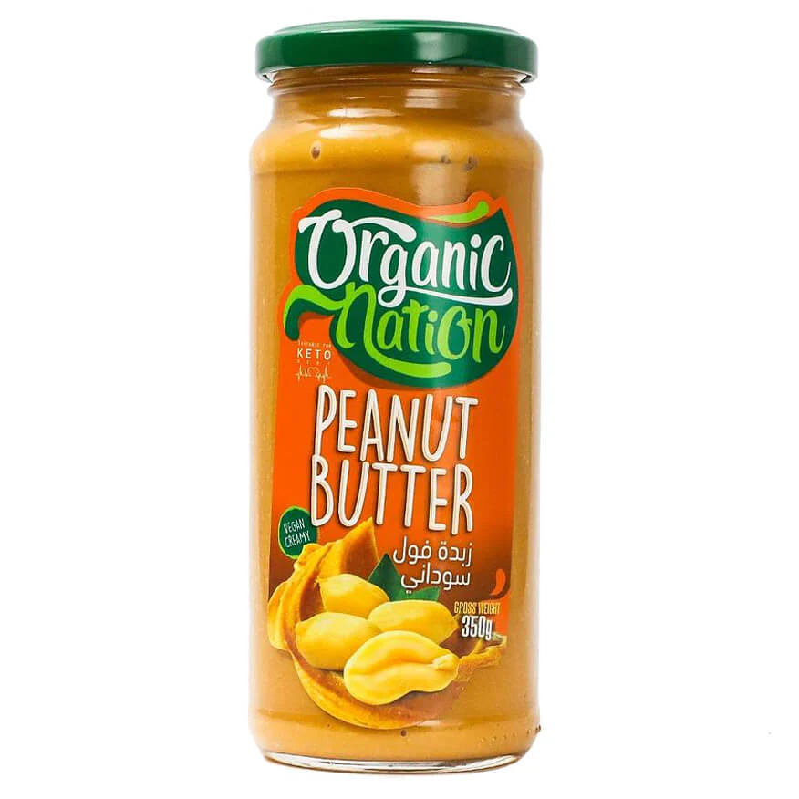 Organic Nation Peanut Butter-350G