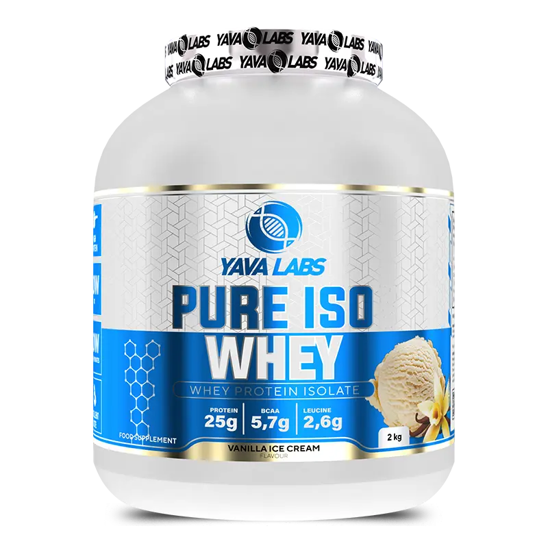 Yava Labs Pure ISO- 66 Ser -2Kg-Vanilla Ice Cream