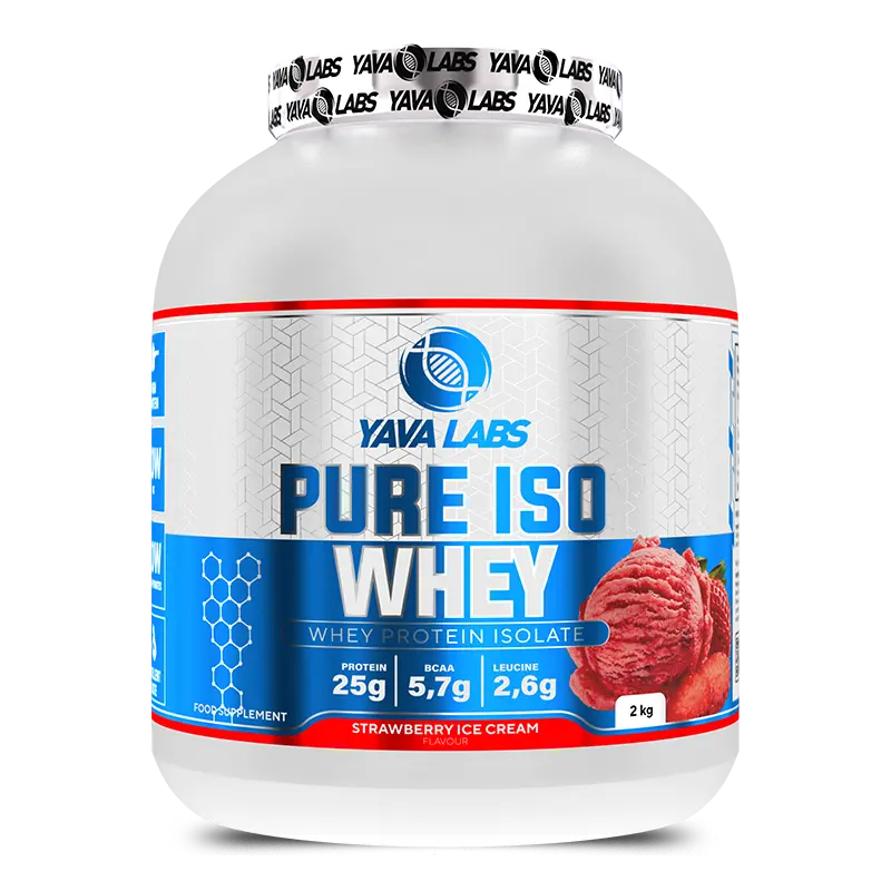 Yava Labs Pure ISO -66Ser -2Kg-Strawberry Ice Cream