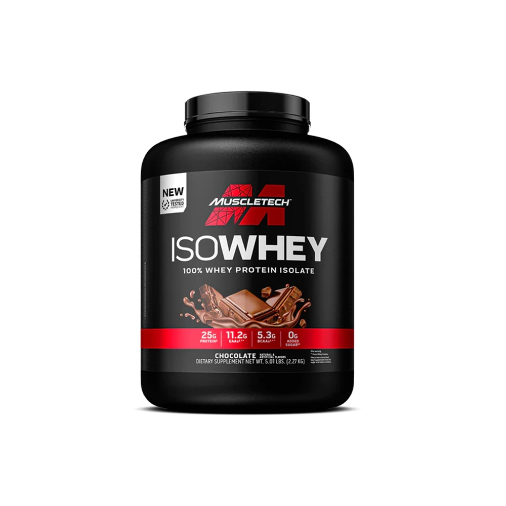 Muscletech Iso Whey100% Whey Protein Isolate-75Serv-2.27KG- Chocolate