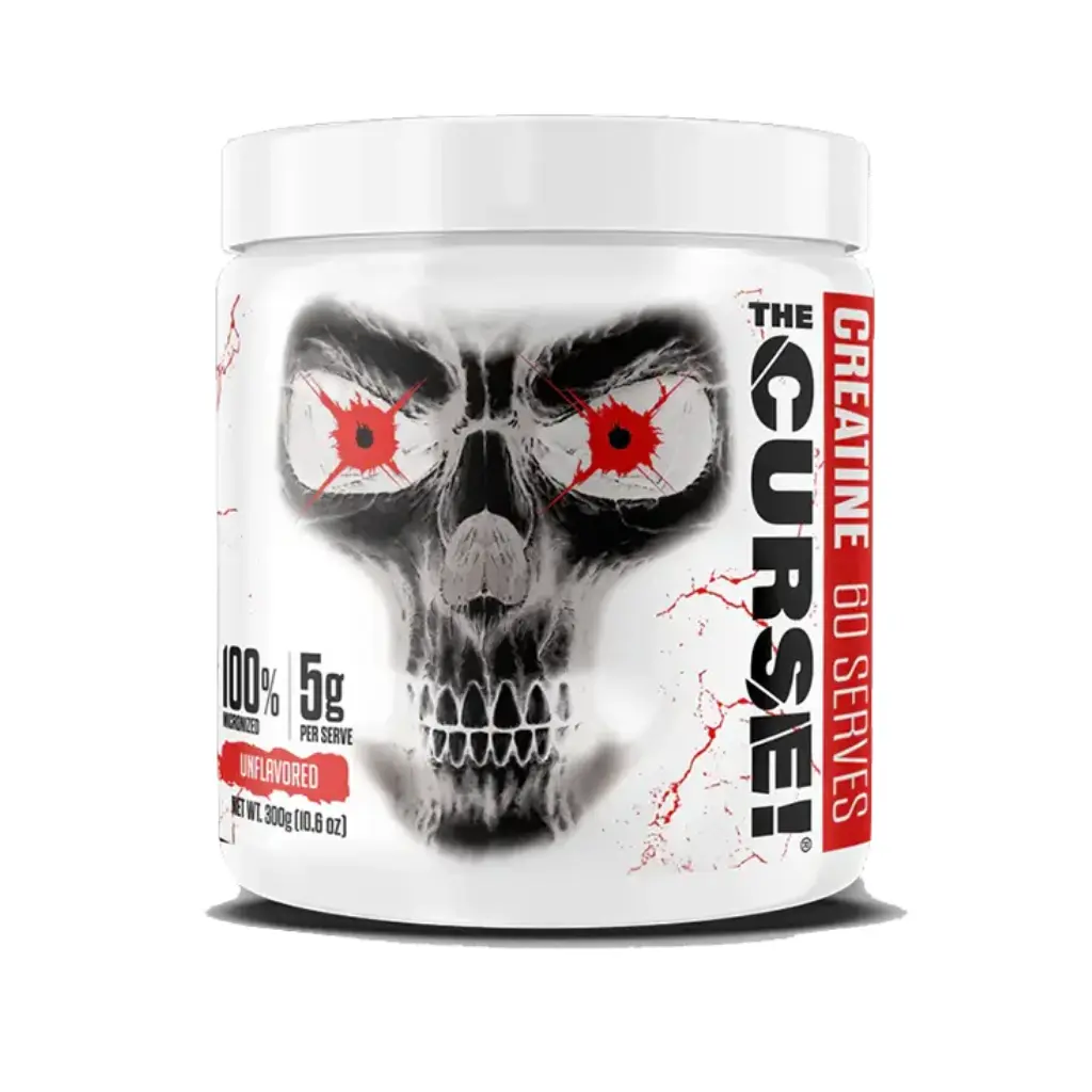 JNX Sports The Curse Micronized Creatine Monohydrate-300G-60Serv.-Unflavored
