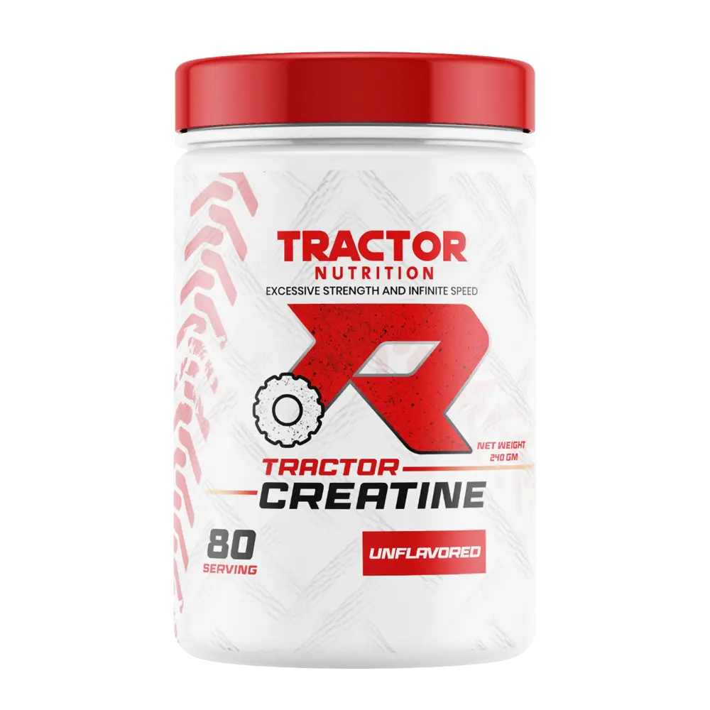Tractor Creatine 100%Micronized Creatine-240g-80serv.-Unflavored