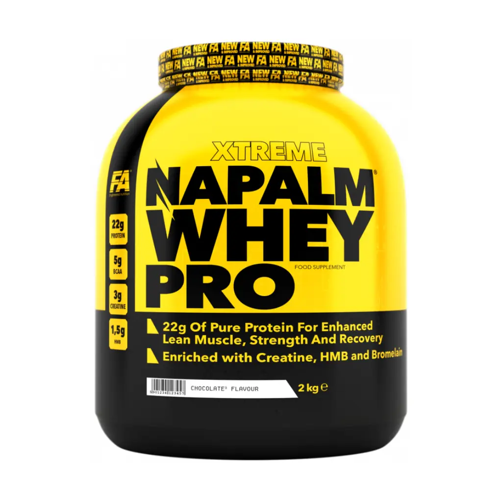 FA Nutrition, Xtreme Napalm Whey Pro, 2kg, 66 Servings-Snikers