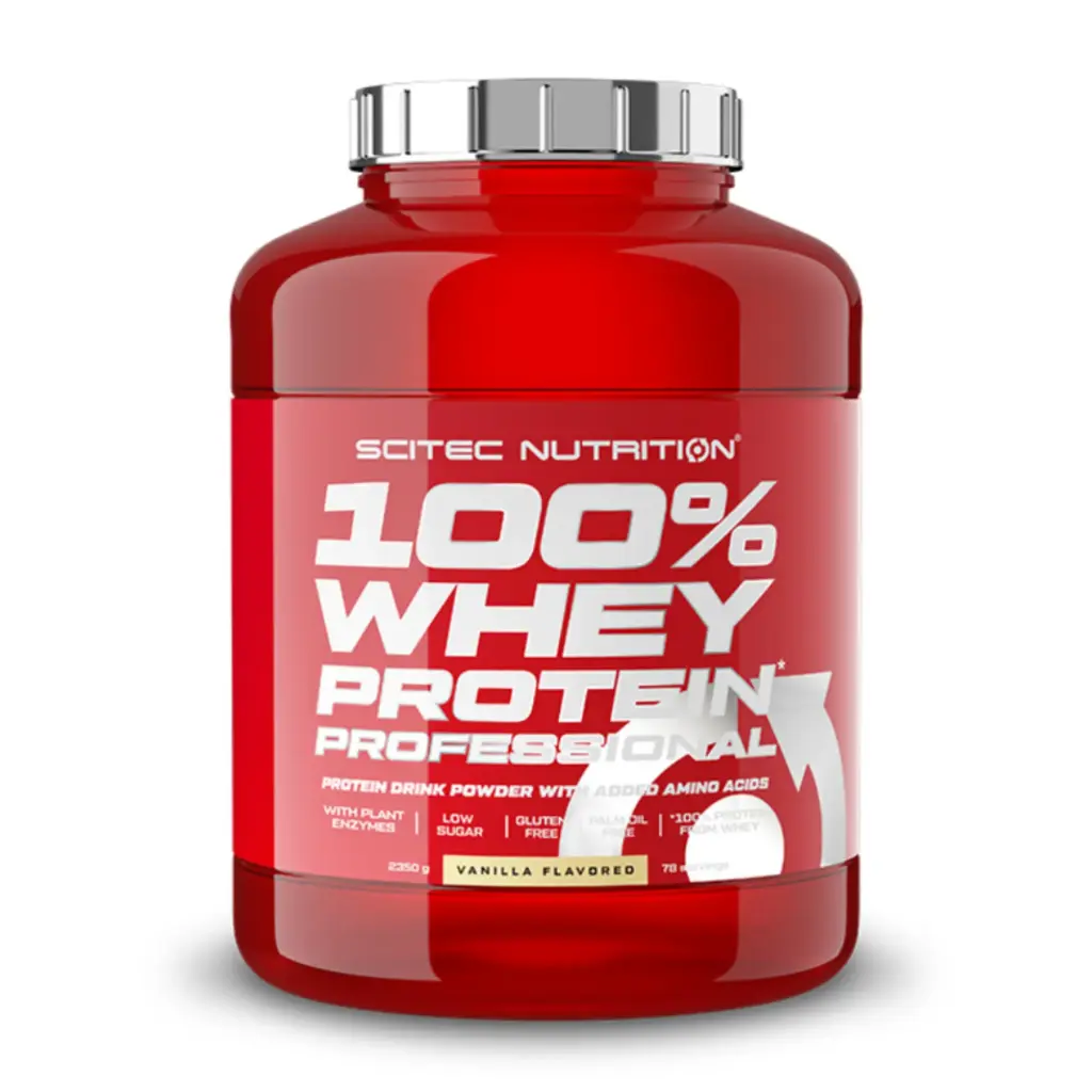 Scitec Nutrition, Whey Protein Professional, 2.3kg, 78 Servings-Vanilla