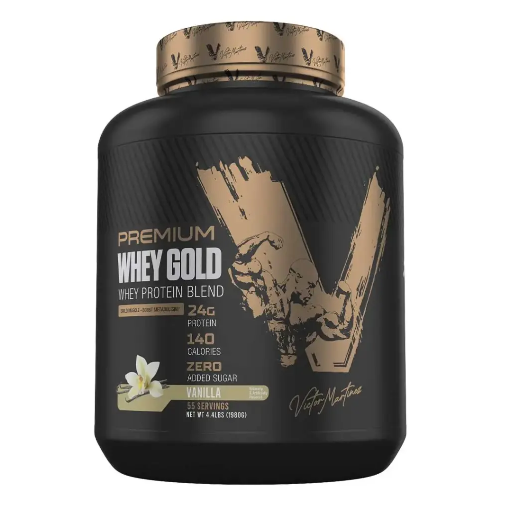Victor Martinez, Premium Whey Gold, 2KG, 55 Servings-Vanilla