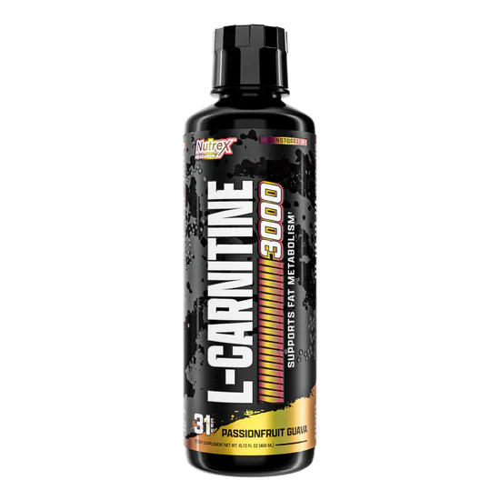 Nutrex L-Carnitine 3000 -31Serv -Passionfruit Guava