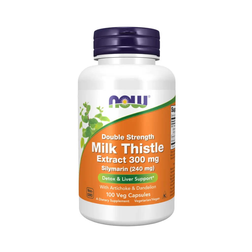 Now Foods, Milk Thistle Extract, Double Strength, 300 mg, 100 Veg Capsules