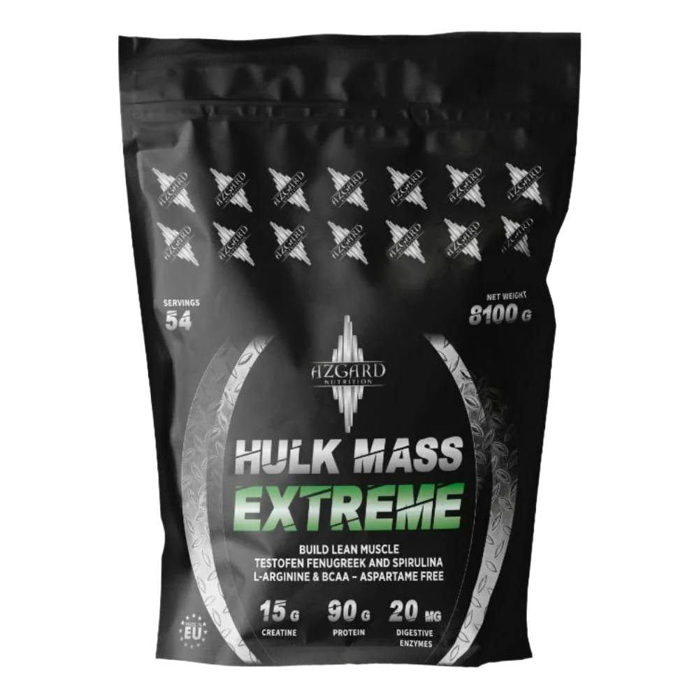 Azgard Nutrition Hulk Mass Extreme-8.1KG-54Serv.-Vanilla
