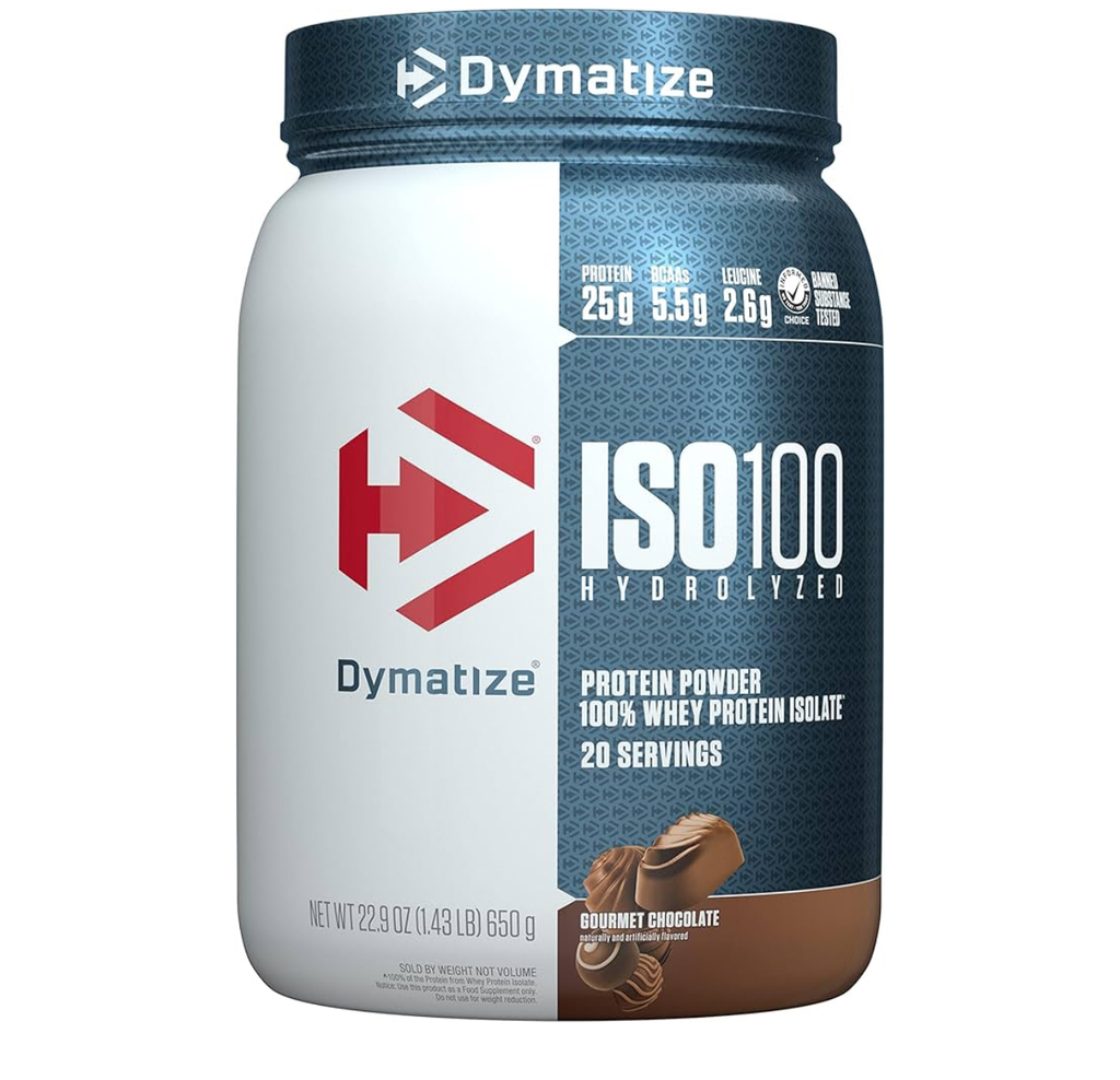 Dymatize Iso100 Hydrolyzed -650G-20Serv.-Gourmet Chocolate