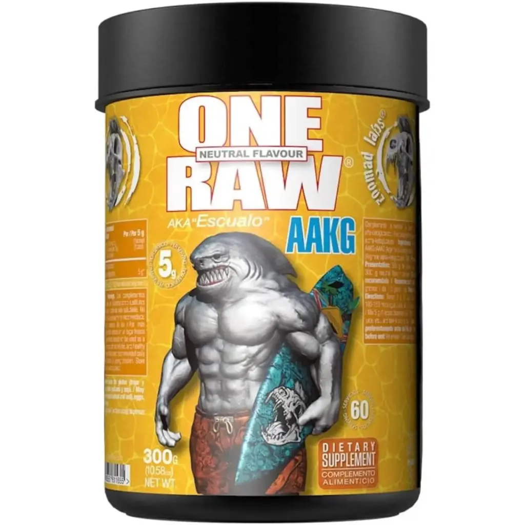 Zoomad Labs AAKG One Raw-300G-60Serv.-Unflavored 