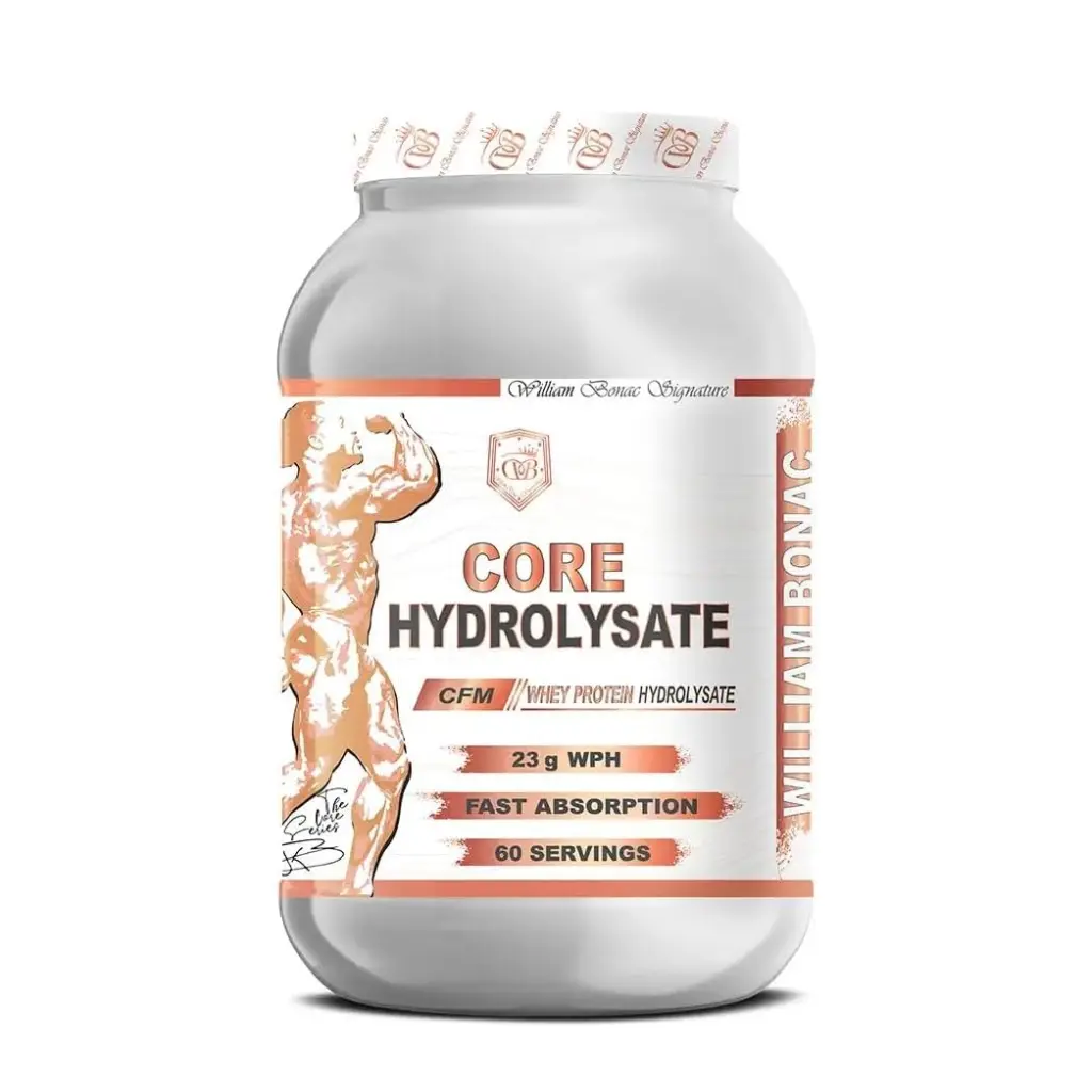 William Bonac Core Hydrolysate- 60 servings-Strawberry