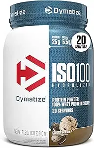 Dymatize Iso100 Hydrolyzed-620KG.-20Serv.Cookies& Cream