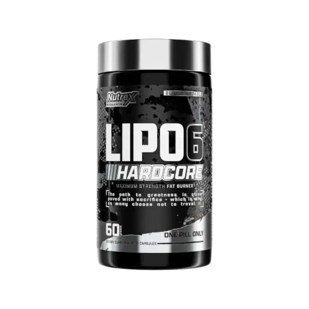 Nutrex Research Lipo-6 Hardcore-60Caps. -60Serv.