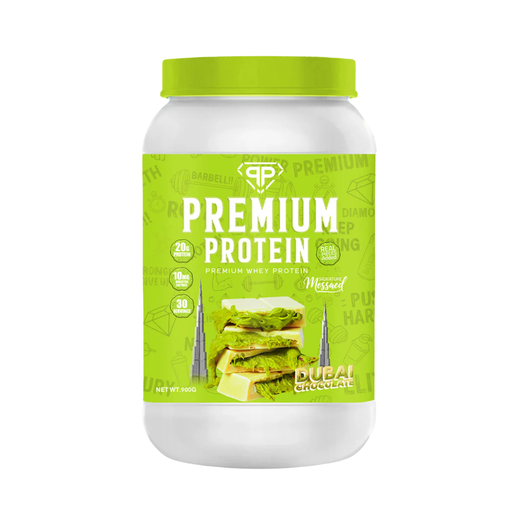 Premium Whey Protein-900G-30Serving-Dubai Chocolate