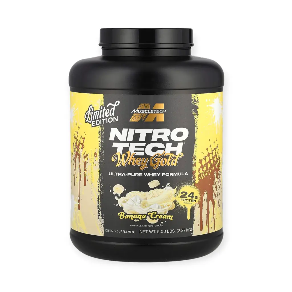 Muscletech Nitrotech 100% Whey Gold-68Serv.-2.27KG-Banana Cream