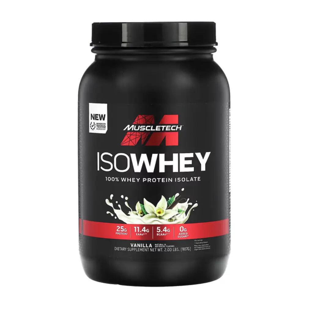 Muscletech Iso Whey100% Whey Protein Isolate-28Serv-907KG- Vanilla