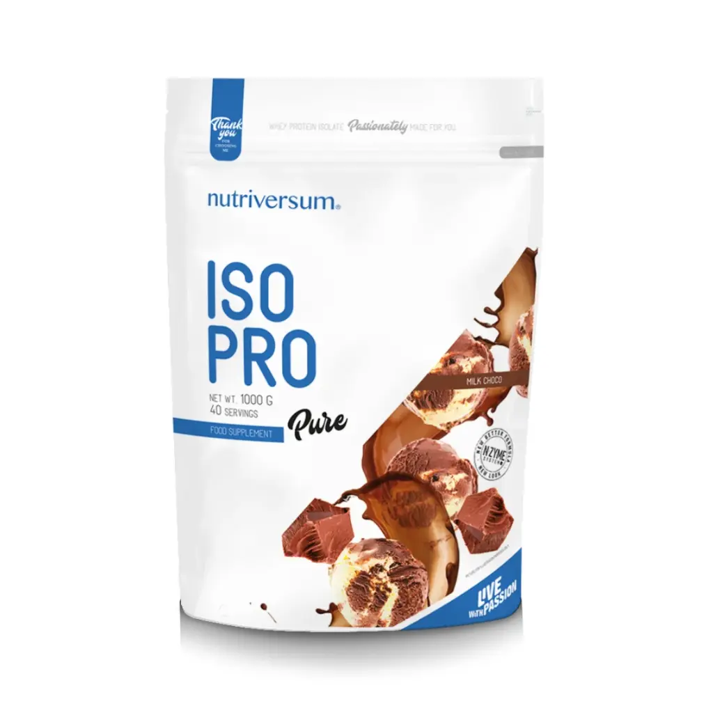 Nutriversum Iso Pro Pure-40Serv.-1000G-Milk Choco