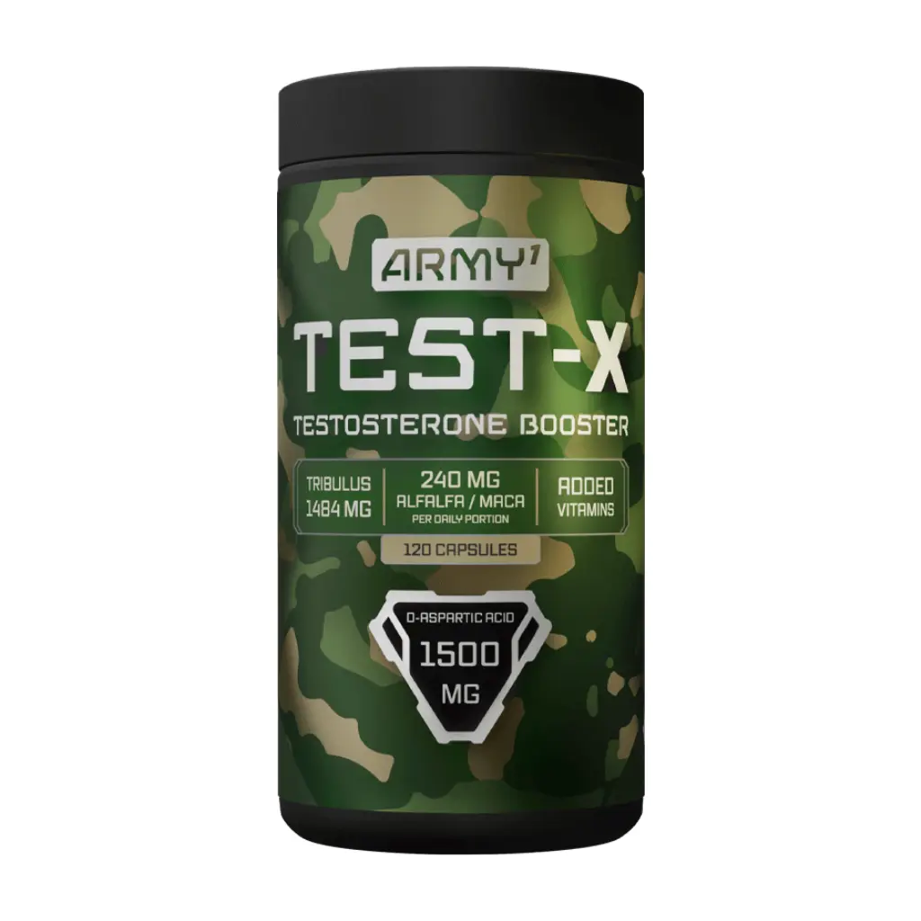 Army1 Test-X-Testosterone Booster-120Capsules