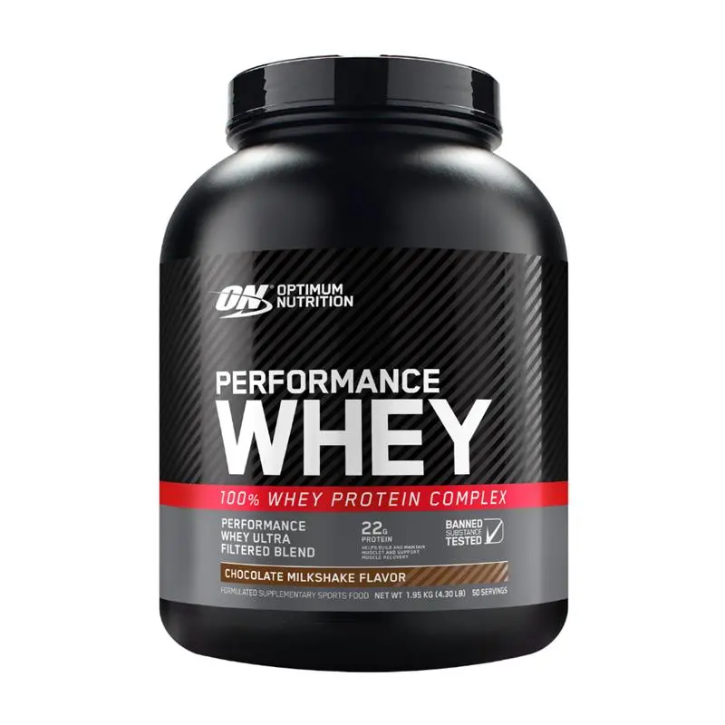 Optimum Nutrition Performance Whey Protein Complex-1.9KG-50Serv-Chocolate Milkshake