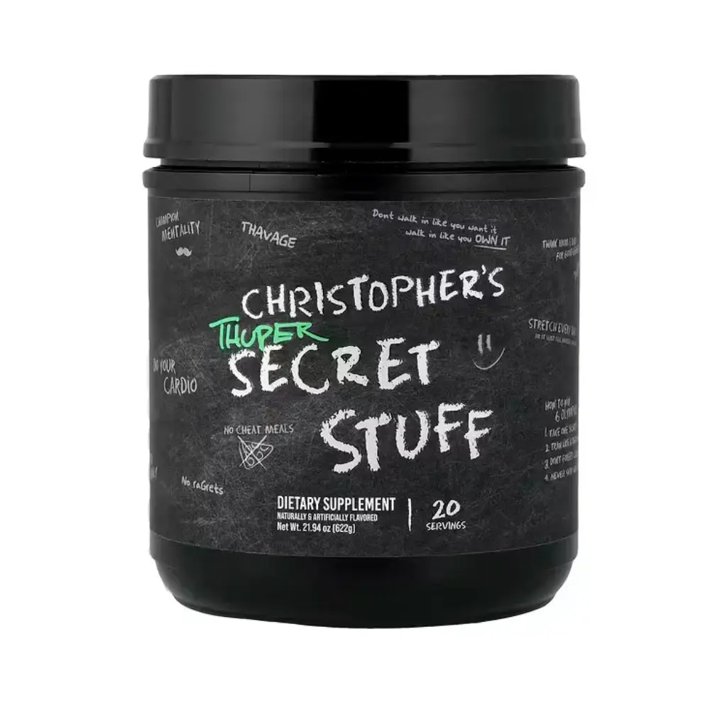 Raw Nutrition Christopher's Thuper Secret Stuff-622g-20Serv