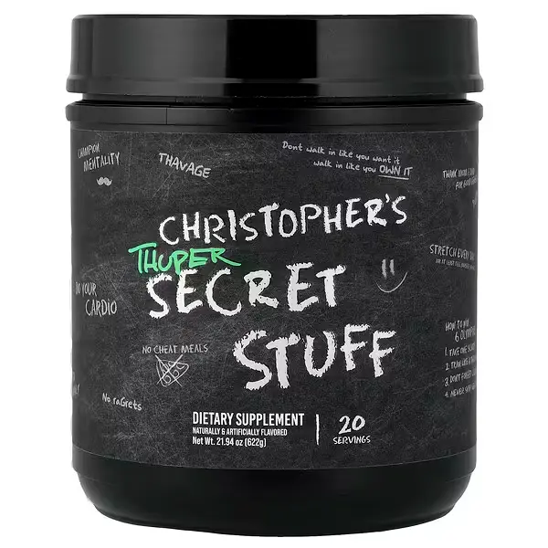 Raw Nutrition Christopher's Thuper Secret Stuff-622g-20Serv