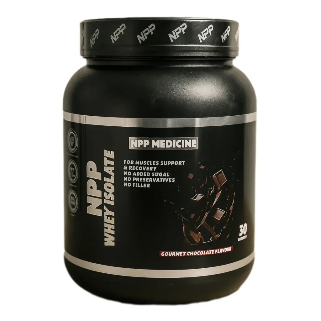 Npp Medicine Whey Isolate-1Kg-30Serv-Gourmet Chocolate
