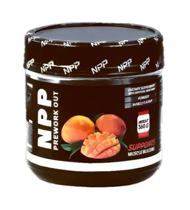 Npp Medicine Pre-Workout-360g-30Serv-Mango