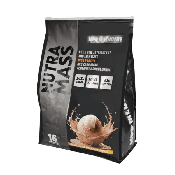 Npp Medicine Nutra Mass-5.4Kg-16Serv- Vanilla Ice Cream